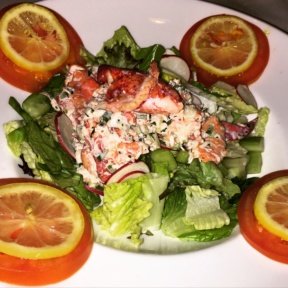 Gluten-free lobster salad from The Capital Grille